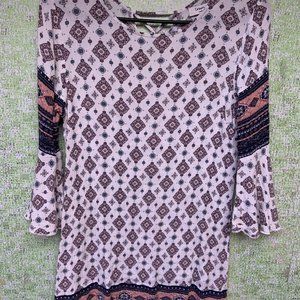 Urban Girl Gauze Tunic Blouse Size Small (S)